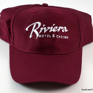 RIVIERA HOTEL CASINO Las Vegas Maroon Snapback Hat